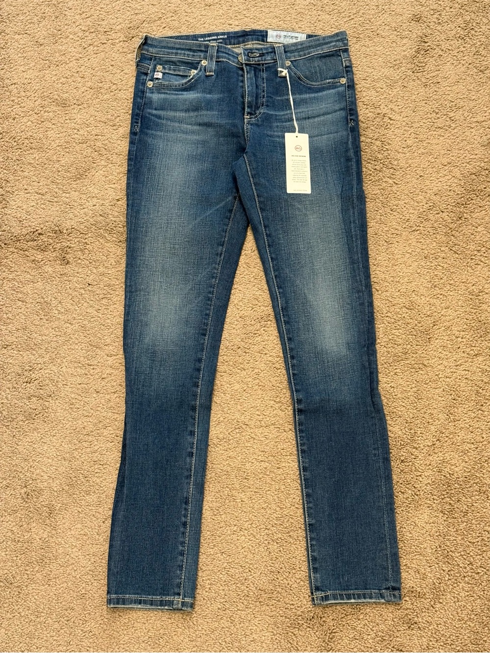 AG Adriano Goldschmied Women's Dark Blue Skinny Jeans